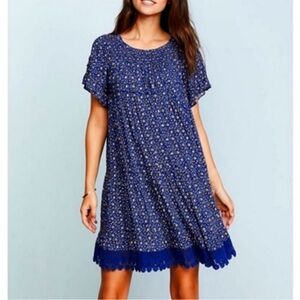 NWT Tory Burch Wild Pansy Dress Size XS